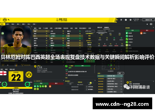 贝林厄姆对阵巴西英超全场表现复盘技术数据与关键瞬间解析影响评价